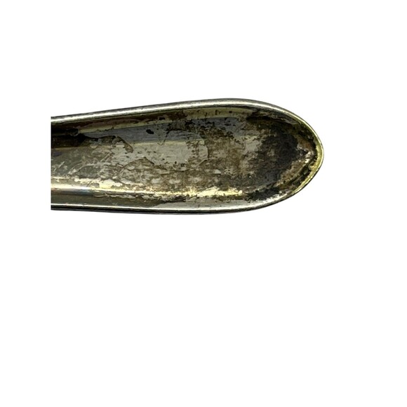 International Silver Vintage Meadow Flower Silverplate Demitasse Spoons 3 pcs - Picture 6 of 7